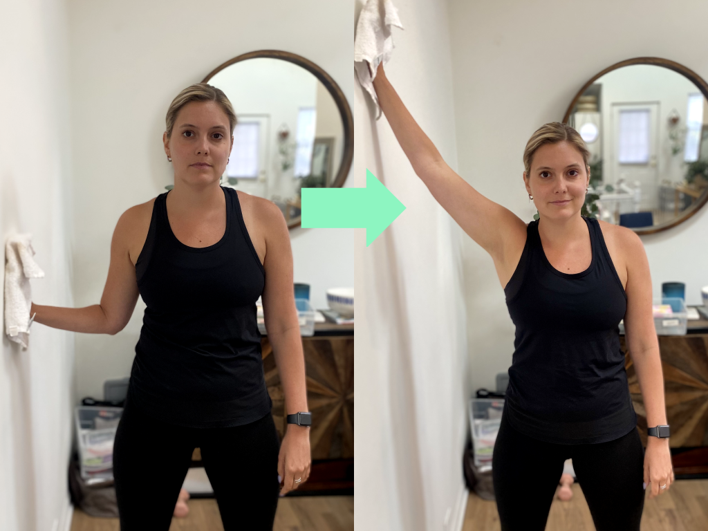 Shoulder Arthritis Exercises- Wall Slides -  to the Side
