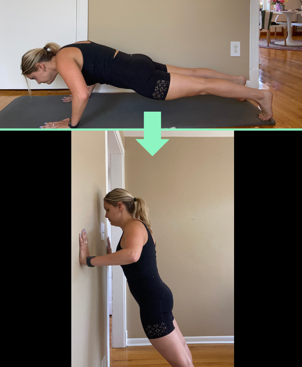 Arthritis Exercise Modifications: Push-up to Wall Push-up