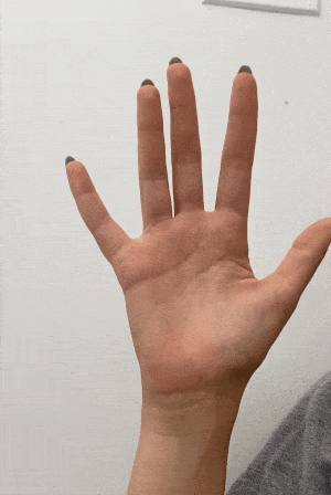 Finger Stiffness Exercise: Finger Taps
