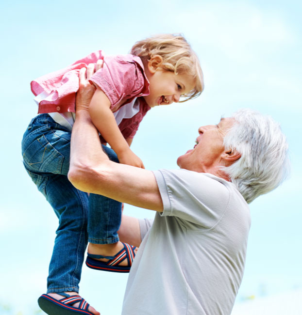 Grandparent joint pain free